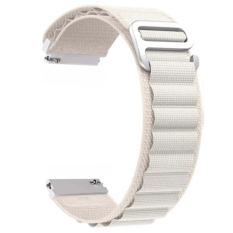 Nylon Loop Strap 20mm/22mm para Galaxy Watch 7 6 5 4 y Amazfit GTS
