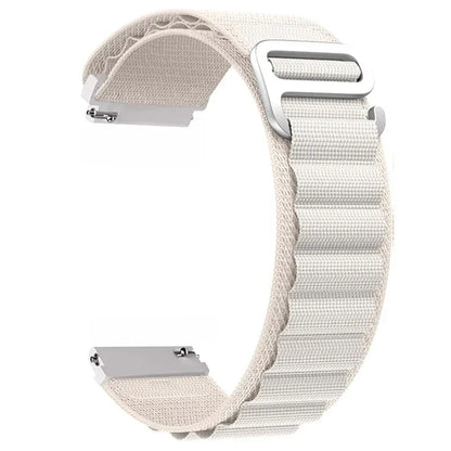 Nylon Loop Strap 20mm/22mm para Galaxy Watch 7 6 5 4 y Amazfit GTS
