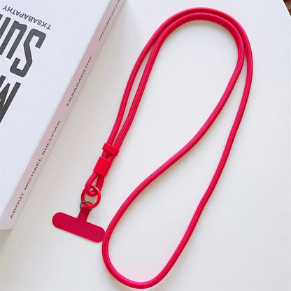 Universal Long Phone Lanyard Crossbody Neck Rope with Case Connection Clip
