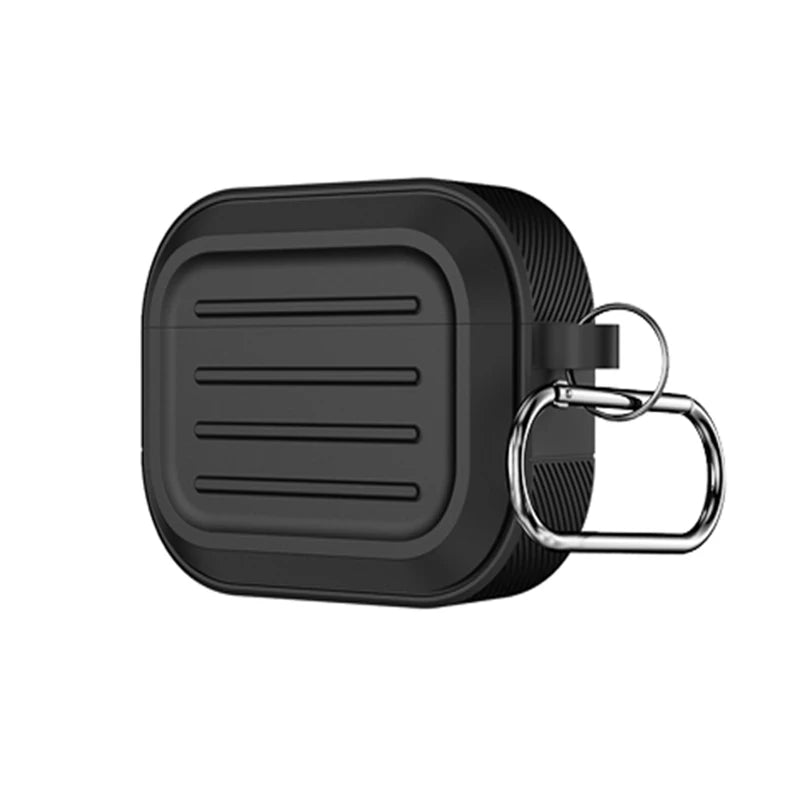 Soft Silicone Case for AirPods Pro 1/2 with Key Buckle Protective Cover