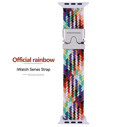 Nylon Parachute Strap for Apple Watch 41–49mm iWatch Ultra/Series 6–11 SE3