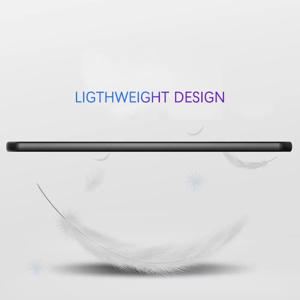 Soft Silicone TPU Case for iPad Air, Mini, Pro & 5–10 Gen iPads – Black Cover