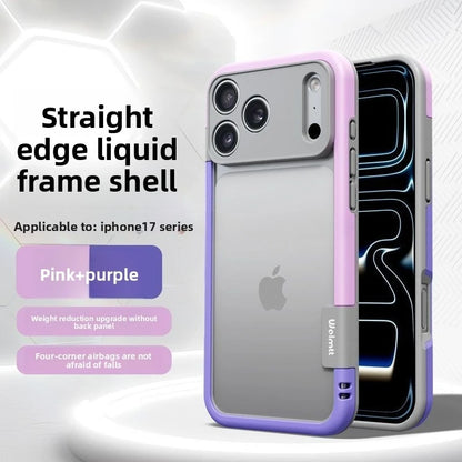 Colorful Silicone Bumper Frame Case for iPhone 17 Pro Max Air 16 15 14 13 12