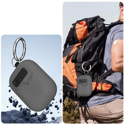 Shockproof Full-Body Earphone Cover for AirPods Pro 3 with Keychain Holder