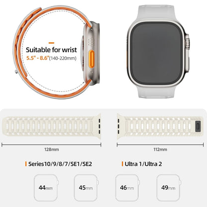 Magnetic Strap for Apple Watch Ultra 2 – Silicone Band Series 4–10 SE