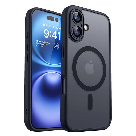 Magnetic Luxury Armor Shockproof Case for iPhone 13, 12, 11 Pro Max