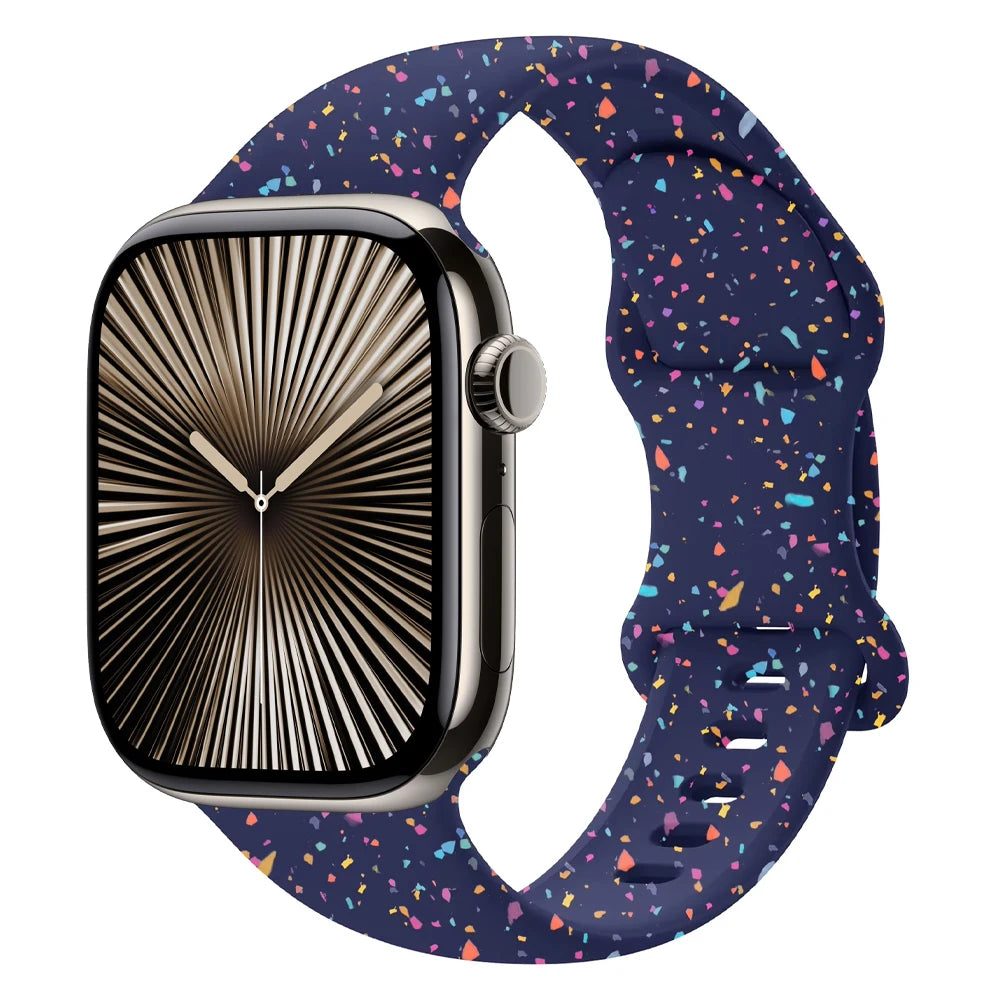 Sport Silicone Band for Apple Watch 49mm 45mm 41mm 38–46mm SE 10 9 8 7