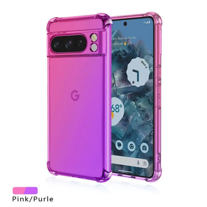Gradient Airbag TPU Shockproof Case for Google Pixel 9 Pro XL 8A 8 7A 7 6A