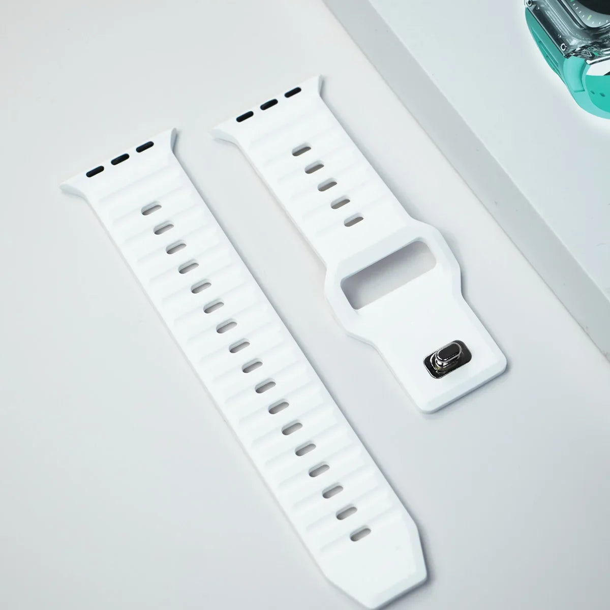 Sport Silicone Strap for Apple Watch Ultra 2 & Series 9–6 | 49–42mm Band