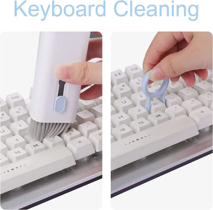 7-in-1 Keyboard & Earphone Cleaning Brush Kit – Keycap Puller & Headset Tools