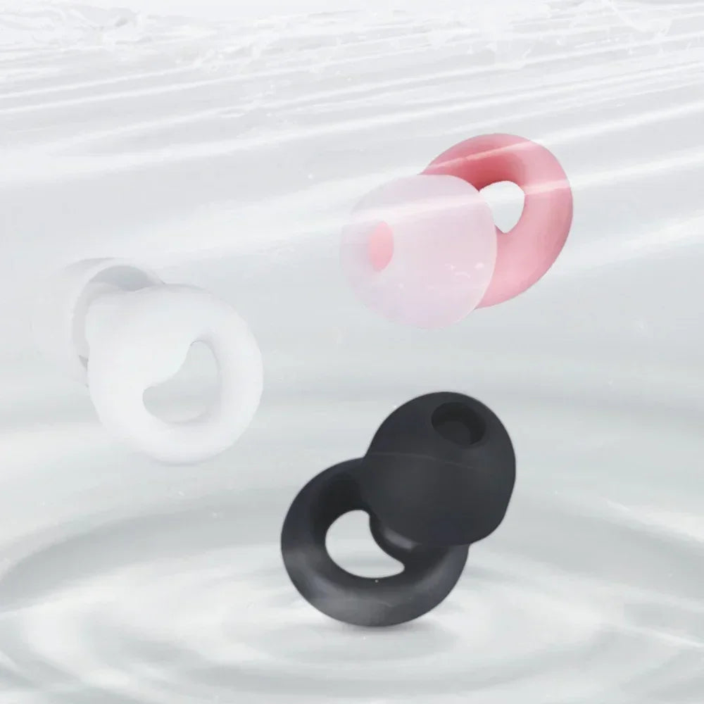 Anti-Noise Silicone Earplugs | Sleep, Swimming & Soundproof Protection