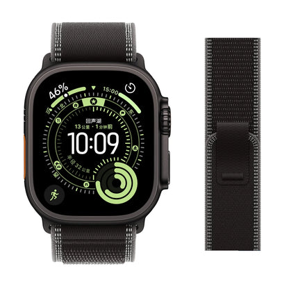 Alpine Loop Nylon Band for Apple Watch Ultra & Series 11–6, SE 41–49mm Strap