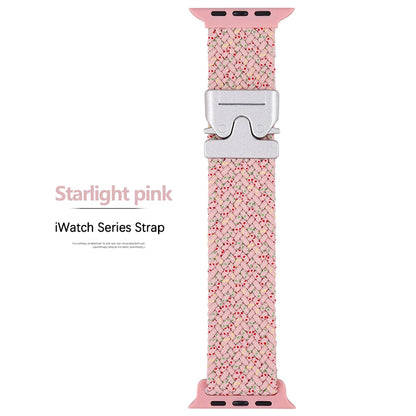Nylon Parachute Strap for Apple Watch 41–49mm iWatch Ultra/Series 6–11 SE3