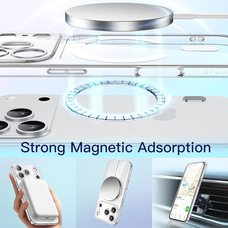 MagSafe Magnetic Wireless Charging Case for iPhone 17 Pro/Pro Max