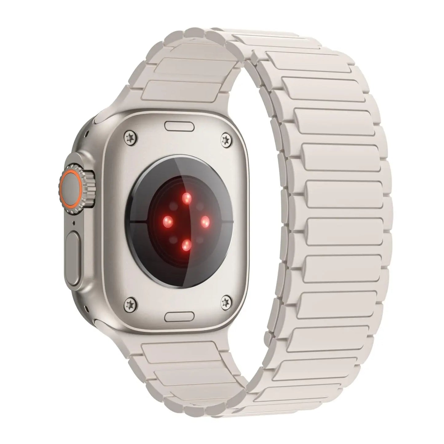 Silicone Magnetic Band for Apple Watch Ultra 3/2 – iWatch Series 6–11 SE