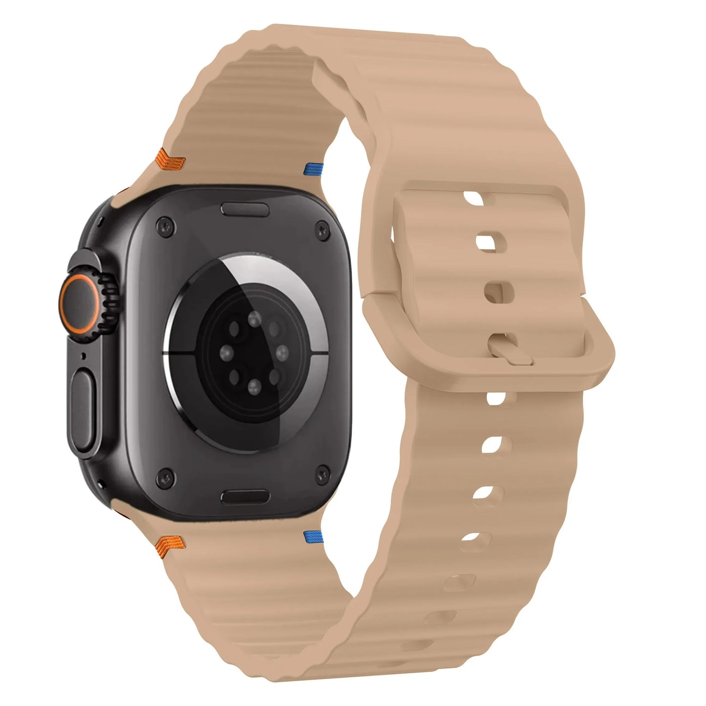 Silicone Strap for Apple Watch Ultra 3/2/1 49/46/45/44/42/41/40mm Sport Wristband