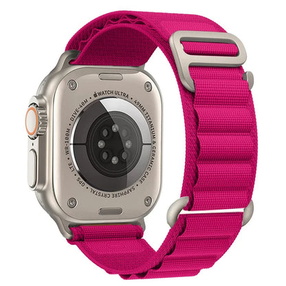Alpine Loop Nylon Strap for Apple Watch Ultra 2 & Series 10-4, 40-49mm Adjustable Band