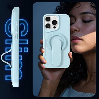 Luxury Magnetic MagSafe Push-Pull Ring Holder Phone Case for iPhone 14–11 Pro Max