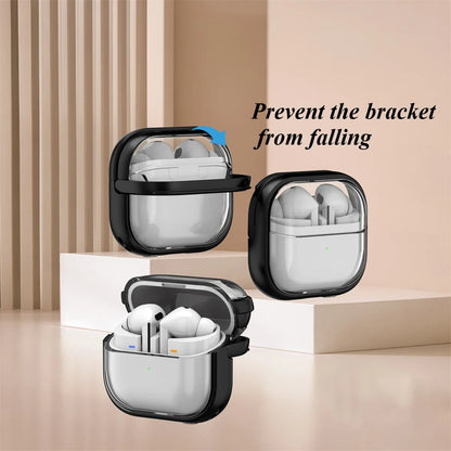 Transparent Protective Bracket Case for Samsung Galaxy Buds 3/3 Pro SM Buds3