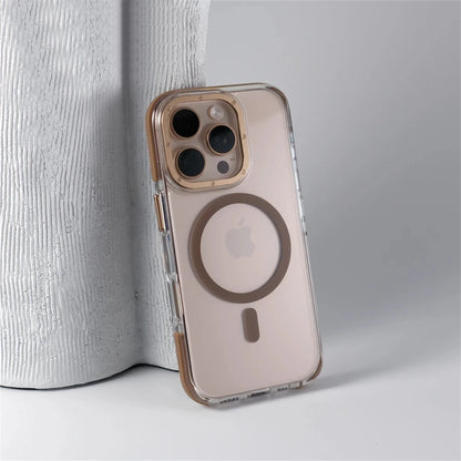 MagSafe Clear Armor Case for iPhone 14 13 12 Pro Max Plus – Magnetic