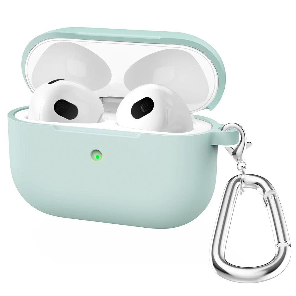 Soft Silicone Case for Apple AirPods 3 (2021) – Thick Solid Color Cover