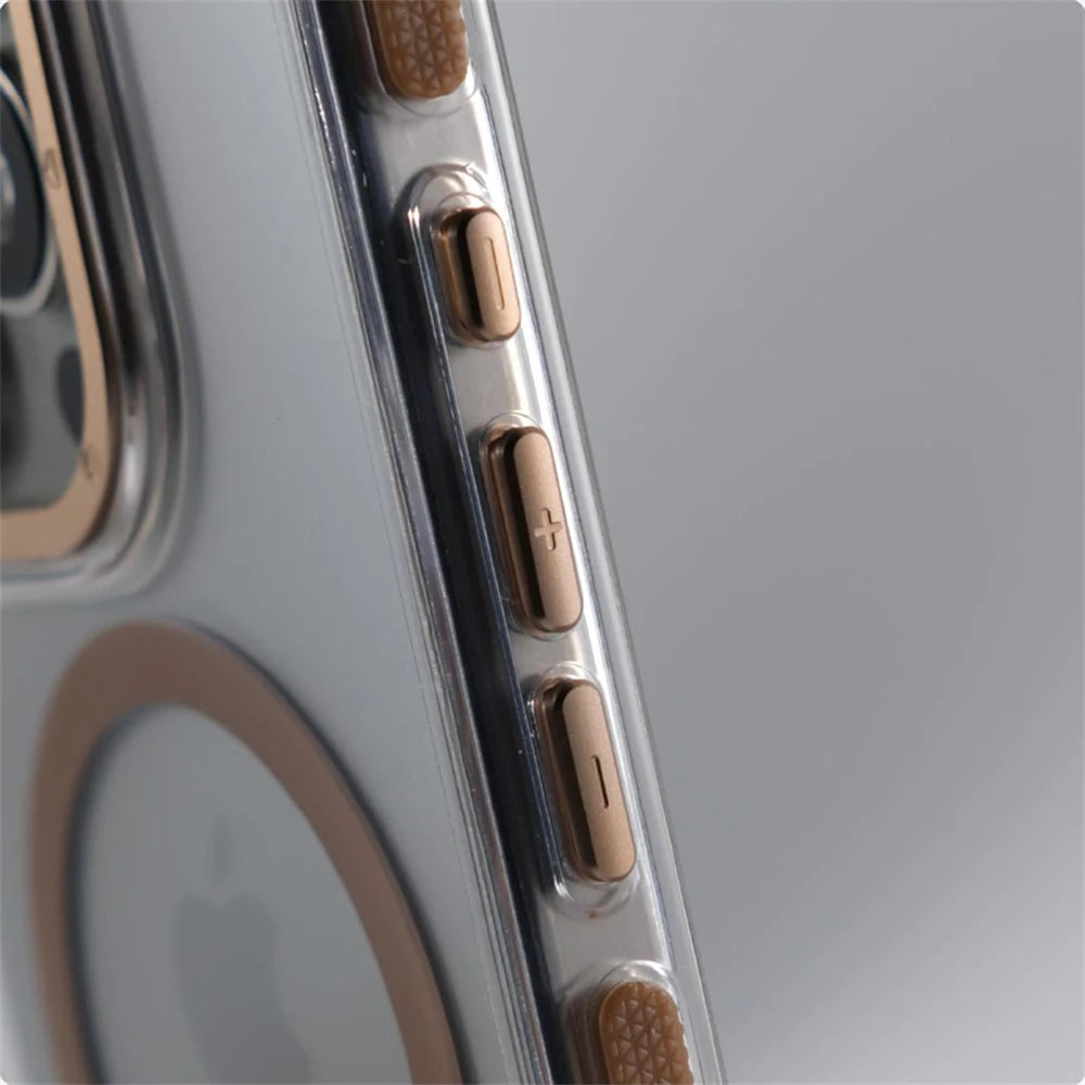 MagSafe Clear Armor Case for iPhone 14 13 12 Pro Max Plus – Magnetic