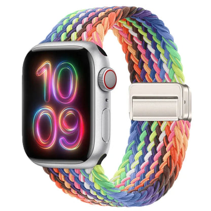 Braided Magnetic Strap for Apple Watch Ultra 2 & Series 10–6 SE Band