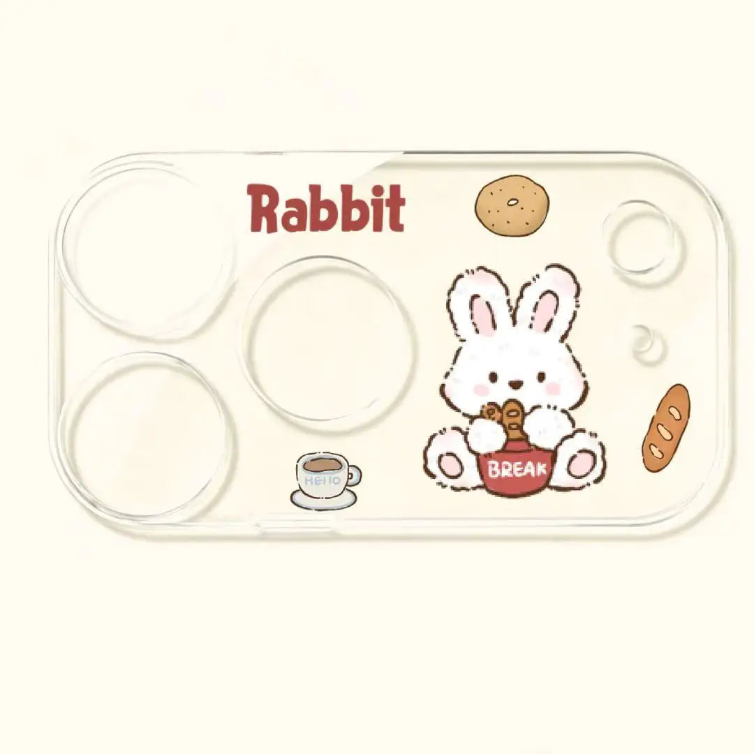 Cute Cartoon Animal Lens Cover for iPhone 17 Pro & 17 Pro Max