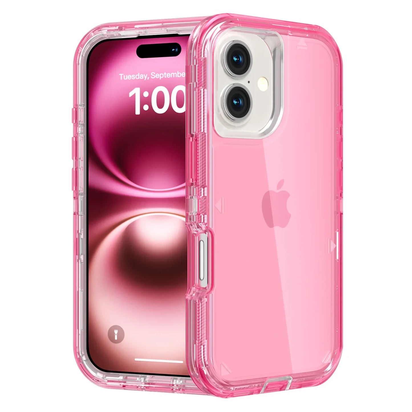 Clear Shockproof Case for iPhone 13/12/11 Pro Max Plus – Heavy Duty