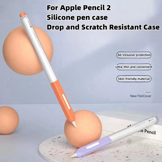 Protective Silicone Pencil Case for Apple Pencil 1st & 2nd Gen – Shockproof Stylus Cover