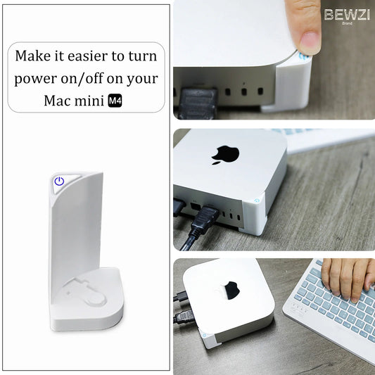 Power Button Switch for Mac Mini M4 – ABS Material Accessory