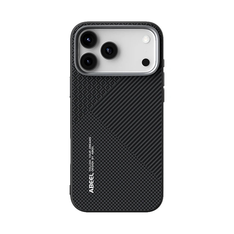 Business Carbon Fiber Slim Case for iPhone 17 Air 16E 15 14 Plus Pro Max Cover