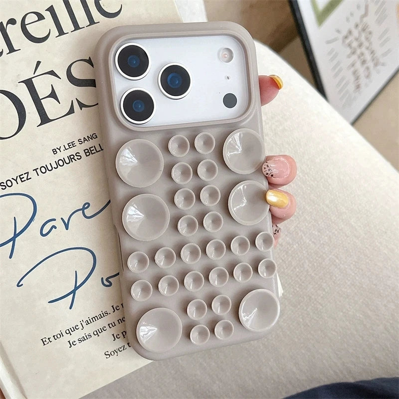 Korean Candy Color Stand Case for iPhone 17 Air 16 15 14 13 Pro Max Silicone