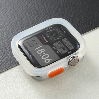 Soft Silicone Protective Case Cover for Apple Watch 41–49mm Series 4–10