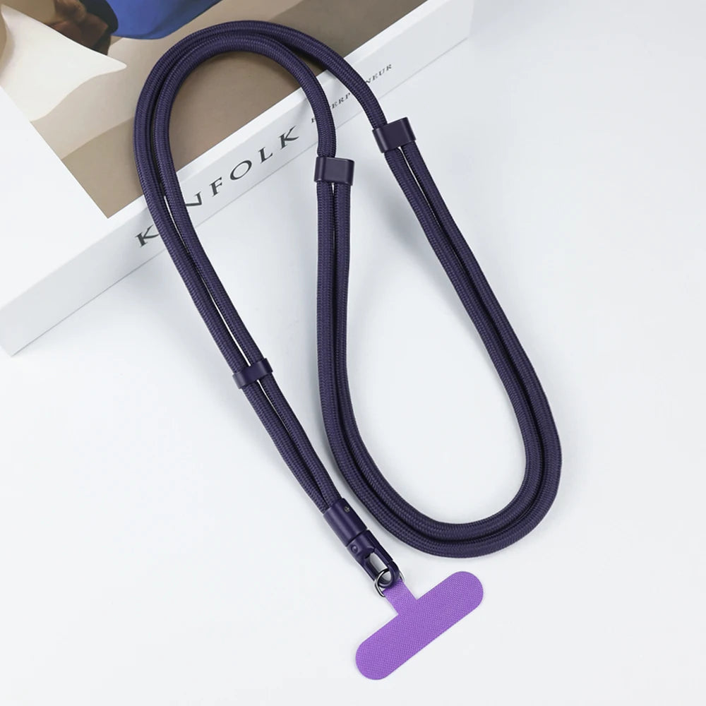 Adjustable Long Phone Lanyard Crossbody Strap for iPhone, Samsung, Xiaomi