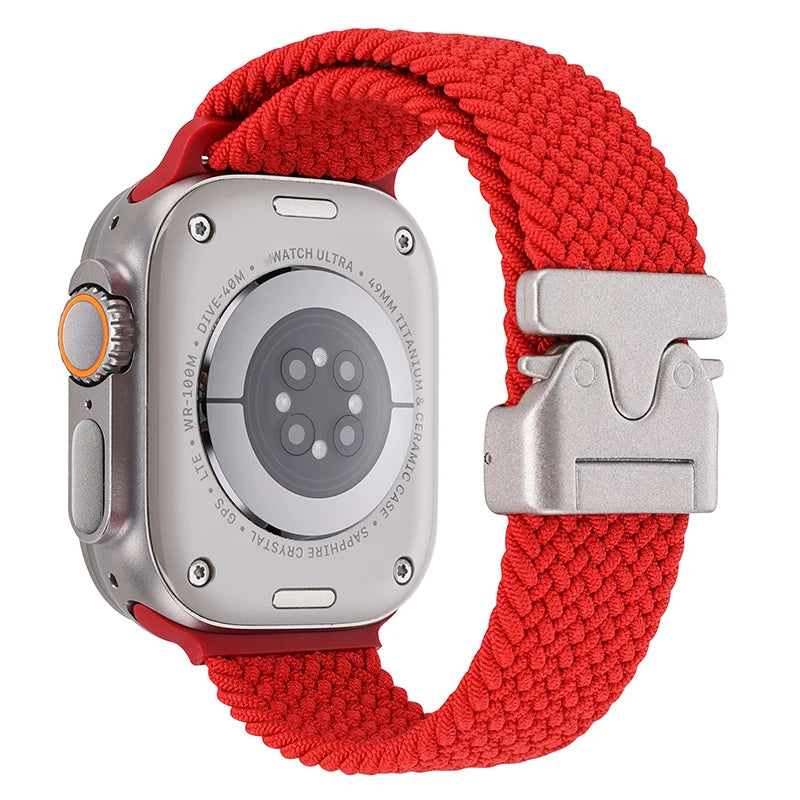 Parachute Braided Nylon Strap for Apple Watch Ultra 3/2/1 49mm–41mm