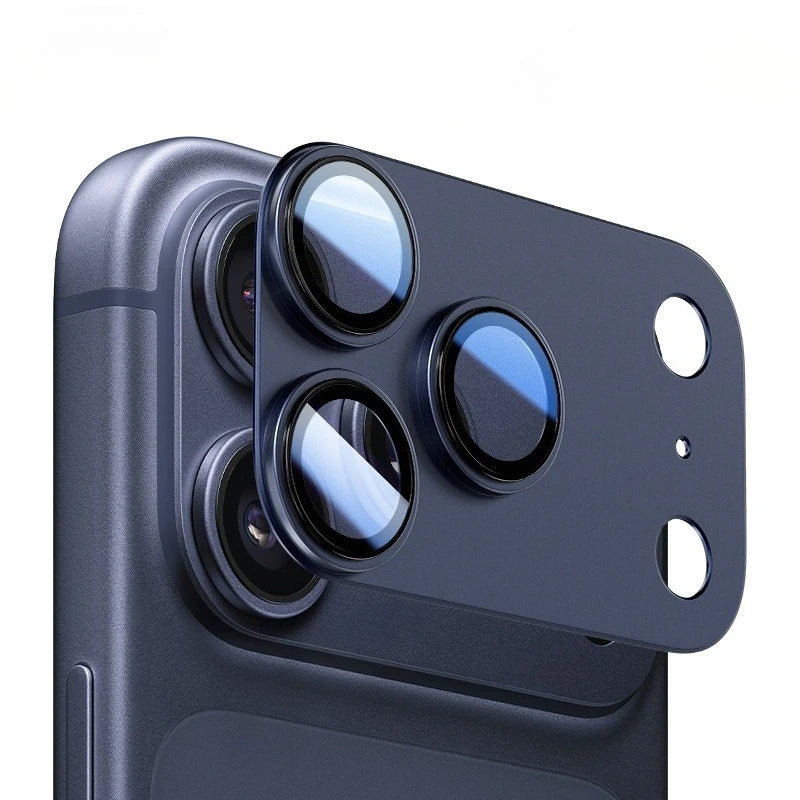 Aluminum Alloy Glass Camera Protector for iPhone 17 17 Pro Max Air Metal Ring