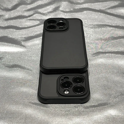 Matte Transparent Case for iPhone 16 15 14 13 12 11 Pro Max Plus