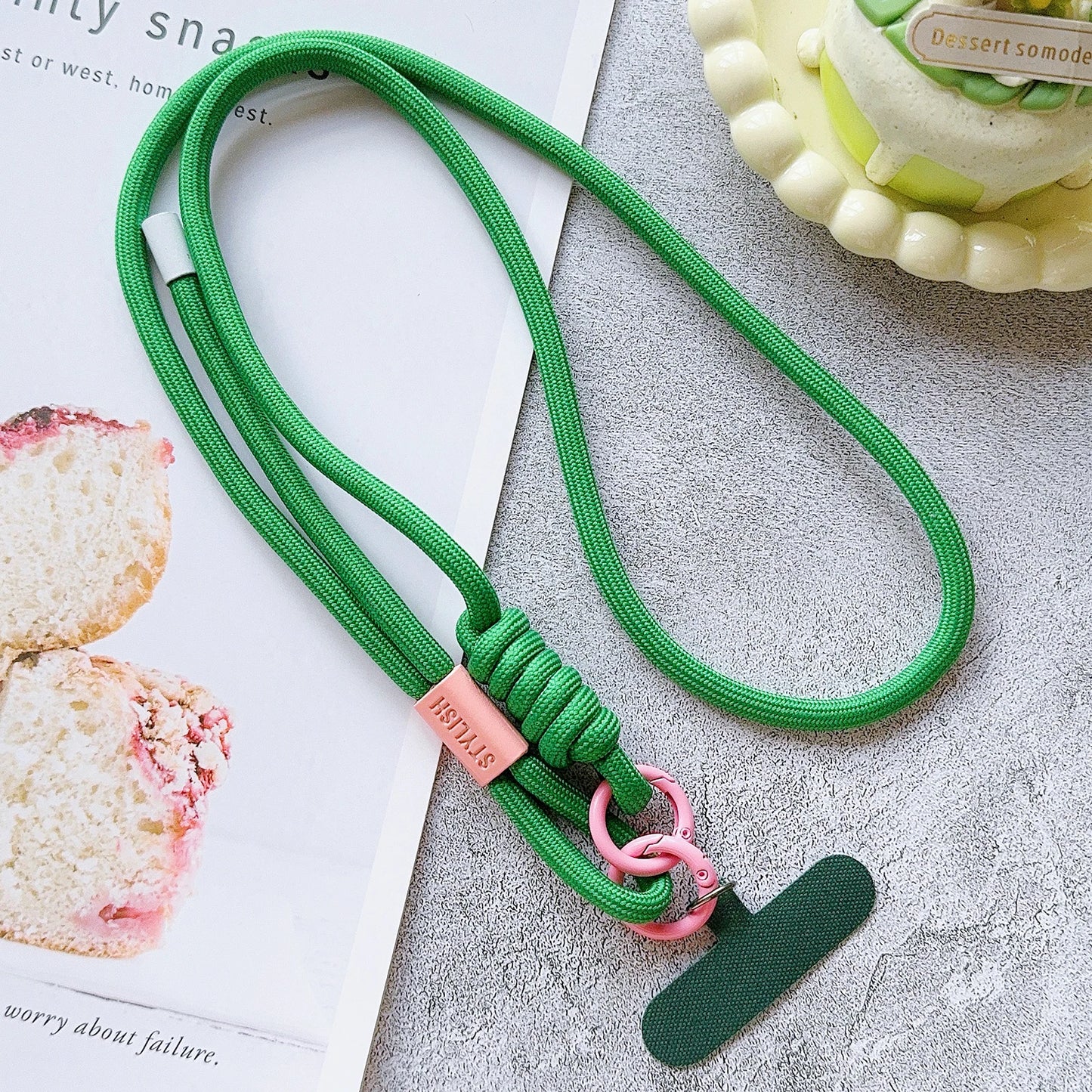 Universal Adjustable Crossbody Phone Lanyard Strap – Neck & Shoulder Rope