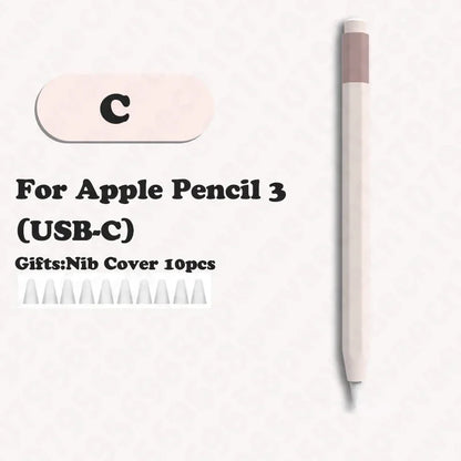Retro Silicone Case for Apple Pencil 3 USB-C – 3rd Gen Stylus Cover