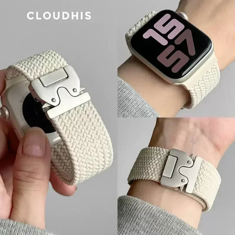 Parachute Braided Strap for Apple Watch Ultra 2 & Series 10–6 SE Band