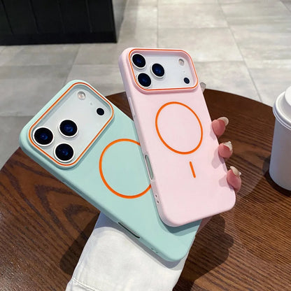 Magnetic Matte MagSafe Case for iPhone 17 Pro Max Air 16E 15 14 13 12 11