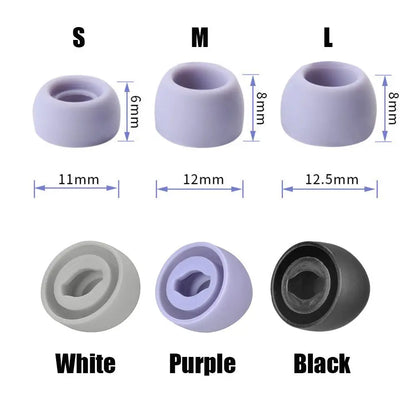6PCS Silicone Ear Tips for Samsung Galaxy Buds Pro Earbuds Replacement