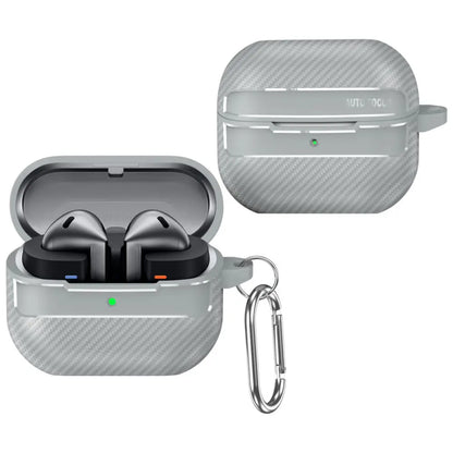 Shockproof Carbon Fiber Case for Galaxy Buds 3 / Buds3 Pro – Soft Silicone Cover