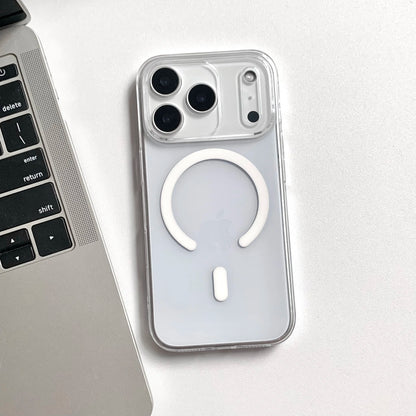 Transparent MagSafe Case for iPhone 17 Pro & 17 Pro Max Shockproof PC