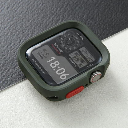 Soft Silicone Protective Case Cover for Apple Watch 41–49mm Series 4–10