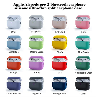 Ultra-Thin Silicone Case for AirPods 1/2/3 Pro 2 Shockproof Cover