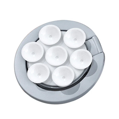 MagSafe Suction Cup Magnet Holder with Rotating Ring Stand for iPhone 12–15