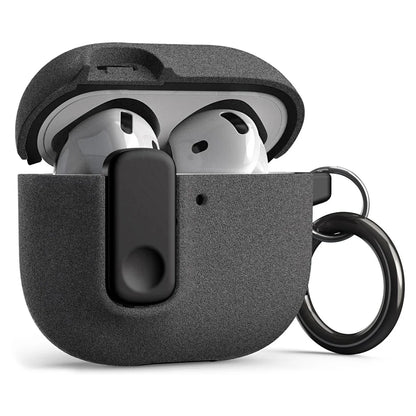 Luxury Shockproof Case for AirPods Pro 2, 4 & 3 with Hook Carabiner