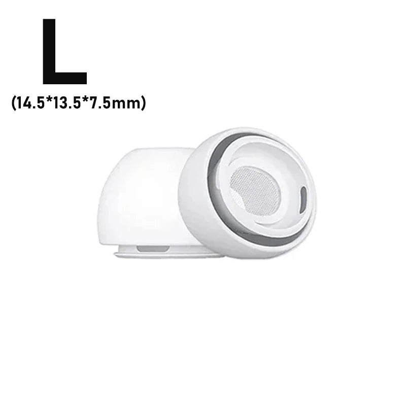 Soft Silicone Ear Tips for AirPods Pro 1/2 – Noise-Reducing Earbud Covers